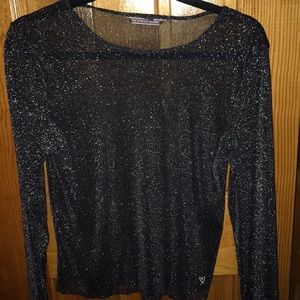 Sheer Sparkle Victoria’s Secret Top